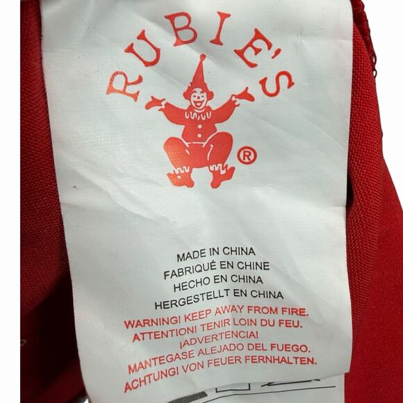 Rubie’s Wonder Woman Pet Costume Medium Red Blue Gold Stars Dog Dress DC Comics - Picture 8 of 10